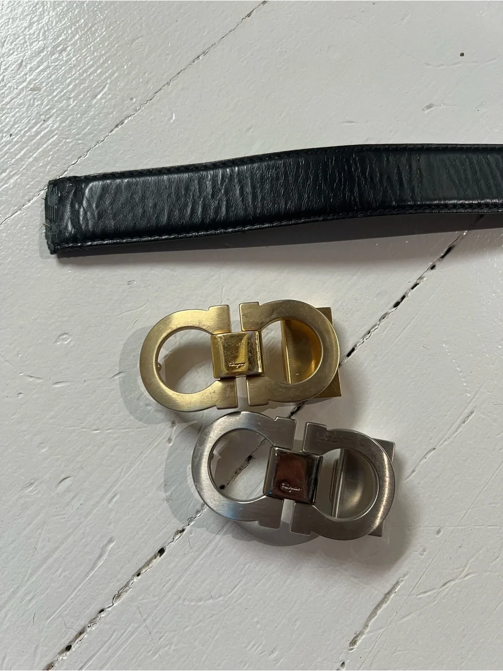 Salvatore Ferragamo men’s leather